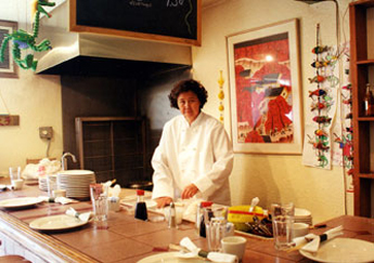 Chef Judy Fu at her Jiao-zi Bar